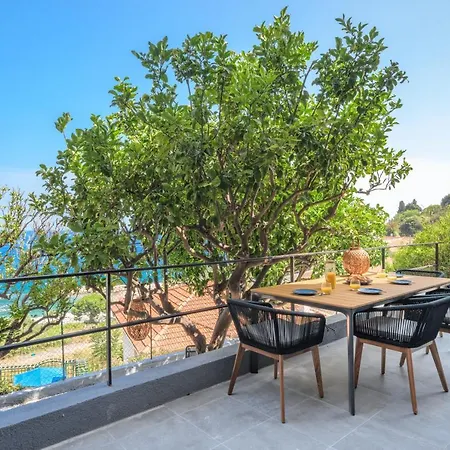 아파트 Proche Monaco, Vue Mer, Acces Et Jardin Privatif