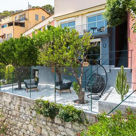 아파트 Proche Monaco, Vue Mer, Acces Et Jardin Privatif 카프다일