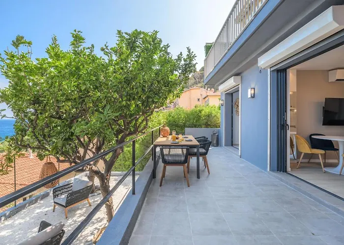 Апартаменты Proche Monaco, Vue Mer, Acces Et Jardin Privatif