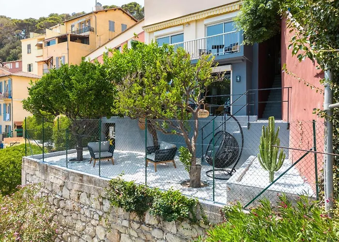 Апартаменты Proche Monaco, Vue Mer, Acces Et Jardin Privatif Кап-д'Ай