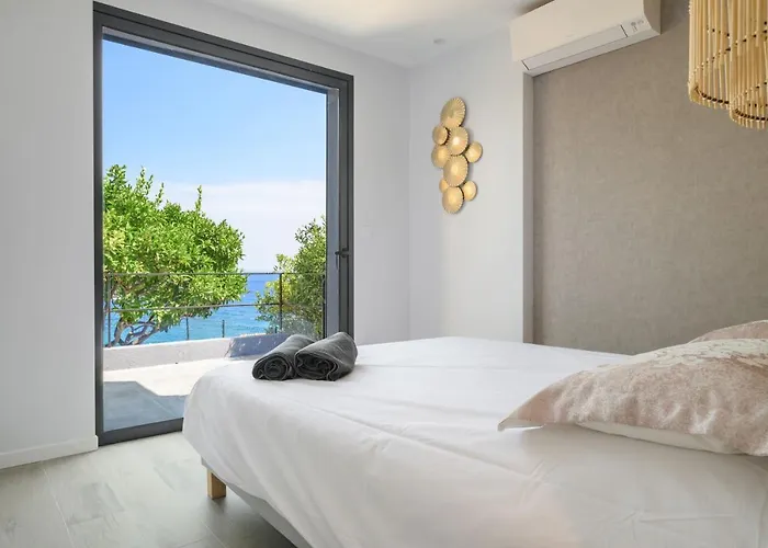 Апартаменты Proche Monaco, Vue Mer, Acces Et Jardin Privatif Кап-д'Ай